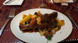 my lamp shank dinner very good at